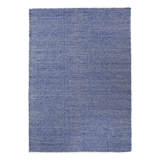 Hay Koberec Moiré Kelim, Blue - DESIGNSPOT