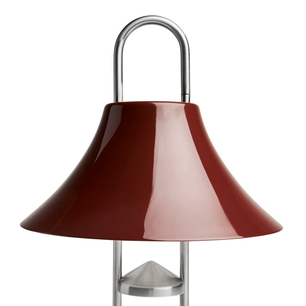 Hay Přenosná lampa Mousqueton, Brushed Stainless Steel - DESIGNSPOT