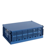 Hay Víko boxu Colour Crate L, Dark Blue - DESIGNSPOT
