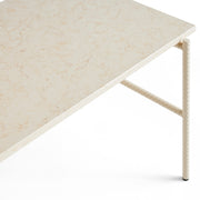 Hay Stolek Rebar Coffee Table, 100x104, Beige Marble - DESIGNSPOT