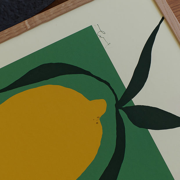 The Poster Club Plakát Green Lemon, Anna Mörner - DESIGNSPOT