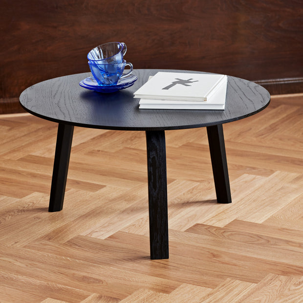 HAY Odkládací stolek Bella Ø45 High, Oiled Oak - DESIGNSPOT