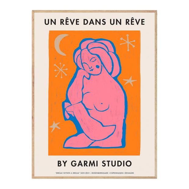The Poster Club Plakát Dream Within A Dream Orange, By Garmi - DESIGNSPOT