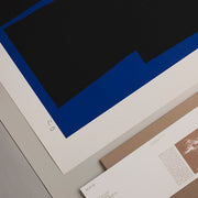 The Poster Club Plakát Blue Geometric 02, Bycdesign Studio [rozbaleno] - DESIGNSPOT