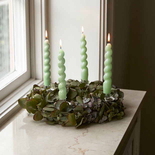 Hay Sada svíček Candle L, 6ks, Green + Rose + Tangerine - DESIGNSPOT