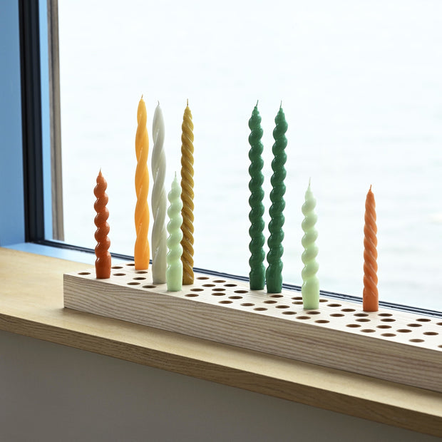 Hay Sada svíček Candle M, 6ks, Green + Blue + Grey - DESIGNSPOT