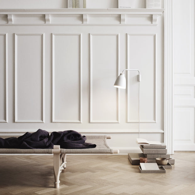 Fritz Hansen Nástěnná lampa Caravaggio, Black - DESIGNSPOT