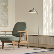 Fritz Hansen Stojací lampa Kaiser Idell, Easy Grey - DESIGNSPOT