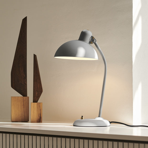 Fritz Hansen Stolní lampa Kaiser Idell, Easy Grey - DESIGNSPOT