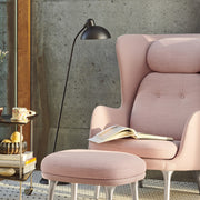 Fritz Hansen Stojací lampa Kaiser Idell, Matt Black - DESIGNSPOT