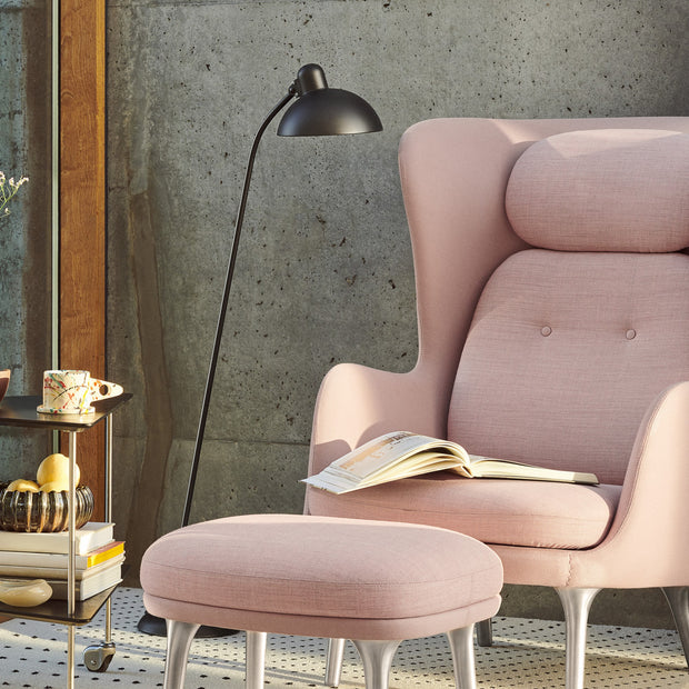 Fritz Hansen Stojací lampa Kaiser Idell, Matt Black - DESIGNSPOT