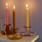 Hay Sada svíček Candle L, 6ks, Mustard + Rasberry + Punch - DESIGNSPOT