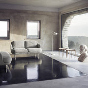 Fritz Hansen Stojací lampa Kaiser Idell, Olive Green - DESIGNSPOT