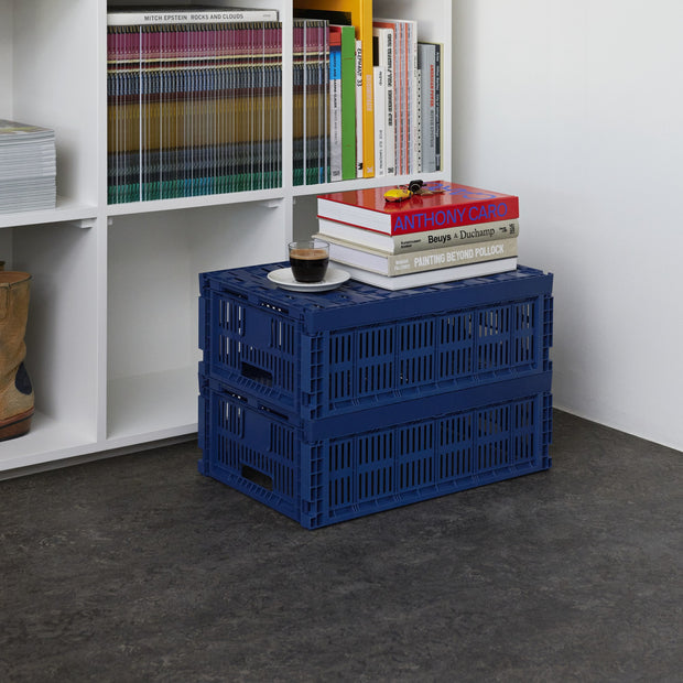 Hay Úložný box Colour Crate S, Dark Blue - DESIGNSPOT