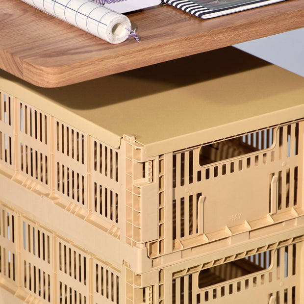 Hay Víko boxu Colour Crate L, Golden Yellow - DESIGNSPOT