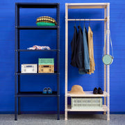 Hay Policový systém Wardrobe Unit, Dark Blue - DESIGNSPOT