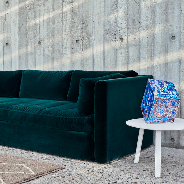HAY Odkládací stolek Bella Ø45 High, Oiled Oak - DESIGNSPOT
