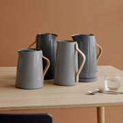 Stelton Termoska na čaj Emma 1 l, Grey - DESIGNSPOT