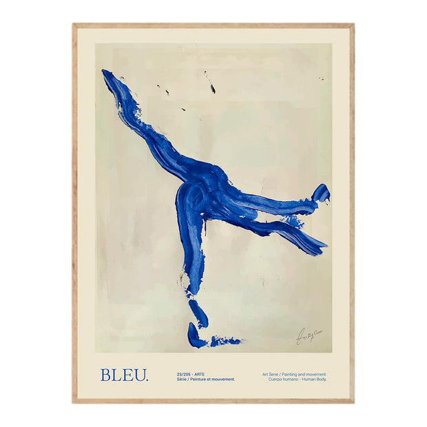 The Poster Club Plakát Bleu, Lucrecia Rey Caro - DESIGNSPOT