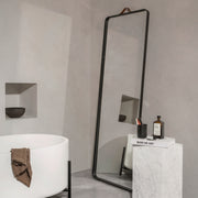 Audo Copenhagen Nástěnné zrcadlo Norm Floor, Black - DESIGNSPOT
