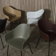Audo Copenhagen Židle Harbour Chair, Khaki - DESIGNSPOT