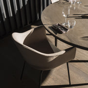 Audo Copenhagen Židle Harbour Chair, Dark Oak / Olive - DESIGNSPOT