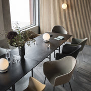 Audo Copenhagen Židle Harbour Chair, Natural Oak / Khaki - DESIGNSPOT