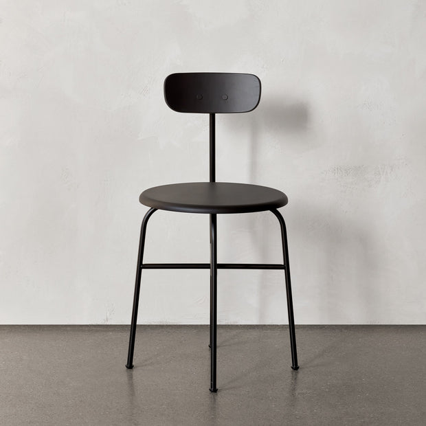 Audo Copenhagen Židle Afteroom Dining Chair, Black / Cognac Leather - DESIGNSPOT