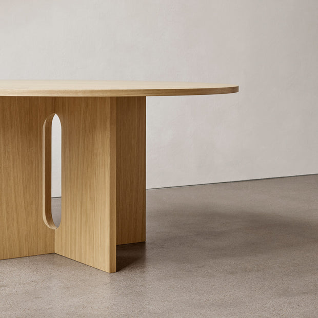 Audo Copenhagen Jídelní stůl Androgyne 150, Natural Oak - DESIGNSPOT
