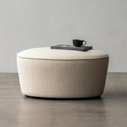 Audo Copenhagen Pouf Cairn, Bouclé 02 - DESIGNSPOT