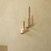 Audo Copenhagen Nástěnný svícen Clip H34, Brass - DESIGNSPOT