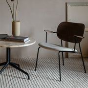 Audo Copenhagen Křeslo Co Lounge Chair, Black / Dark Oak / Maple 222 - DESIGNSPOT