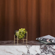 Audo Copenhagen Miska Echasse S, Smoke / Brushed Brass - DESIGNSPOT
