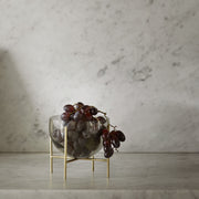 Audo Copenhagen Miska Echasse S, Smoke / Brushed Brass - DESIGNSPOT