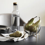 Audo Copenhagen Miska Echasse S, Smoke / Brushed Brass - DESIGNSPOT