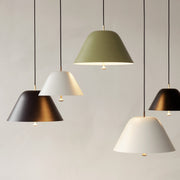 Audo Copenhagen Závěsná lampa Levitate 28, Grey / Bronzed Brass - DESIGNSPOT