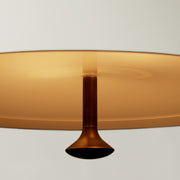 Audo Copenhagen Závěsná lampa Levitate 28, Grey / Bronzed Brass - DESIGNSPOT