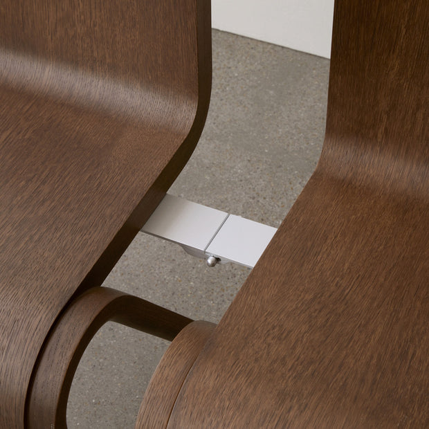 Audo Copenhagen Židle Ready Chair, Red Stained Oak - DESIGNSPOT