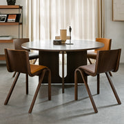 Audo Copenhagen Židle Ready Chair, Red Stained Oak - DESIGNSPOT