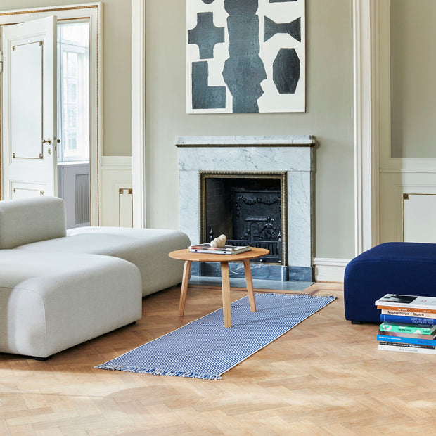 HAY Konferenční stolek Bella Ø60 High, Oiled Oak - DESIGNSPOT