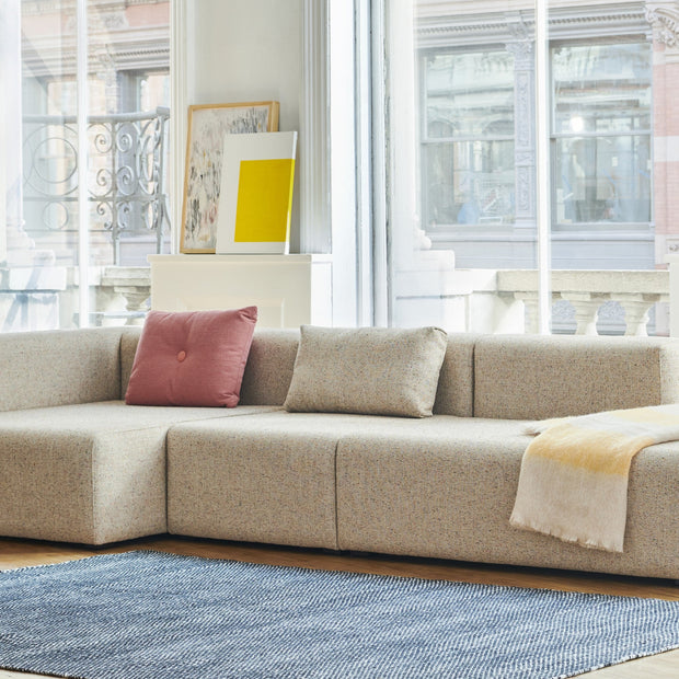 Hay Koberec Moiré Kelim, Blue - DESIGNSPOT