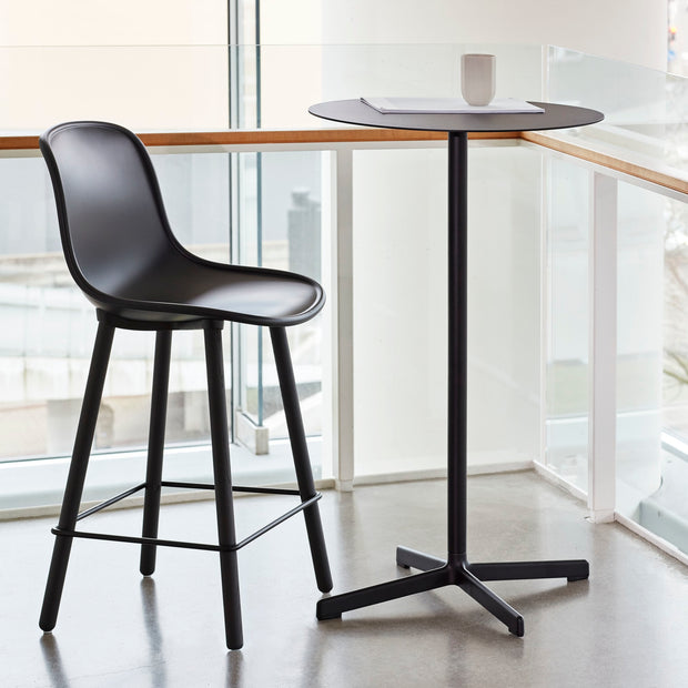 Hay Venkovní barový stůl Neu 60x95, Anthracite - DESIGNSPOT