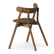 Northern Židle Oaki Dinning Chair, Smoked Oak - DESIGNSPOT
