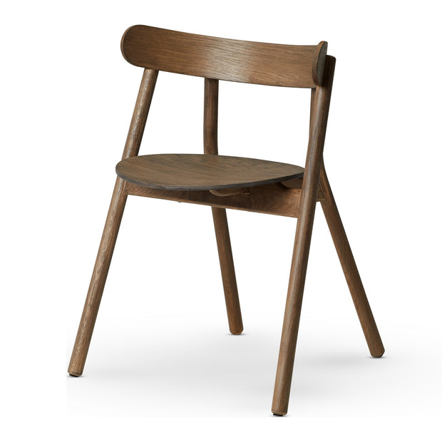 Northern Židle Oaki Dinning Chair, Smoked Oak - DESIGNSPOT