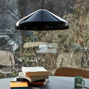 Hay Závěsná lampa Pao Steel 350, Soft Black - DESIGNSPOT