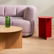 Hay Stolek Slit Table Wood, High Candy Red - DESIGNSPOT