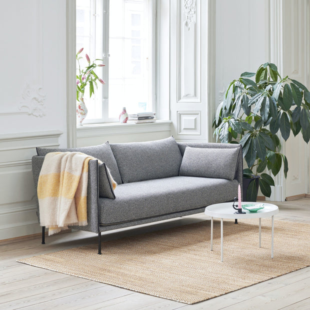 Hay Koberec Moiré Kelim, Yellow - DESIGNSPOT