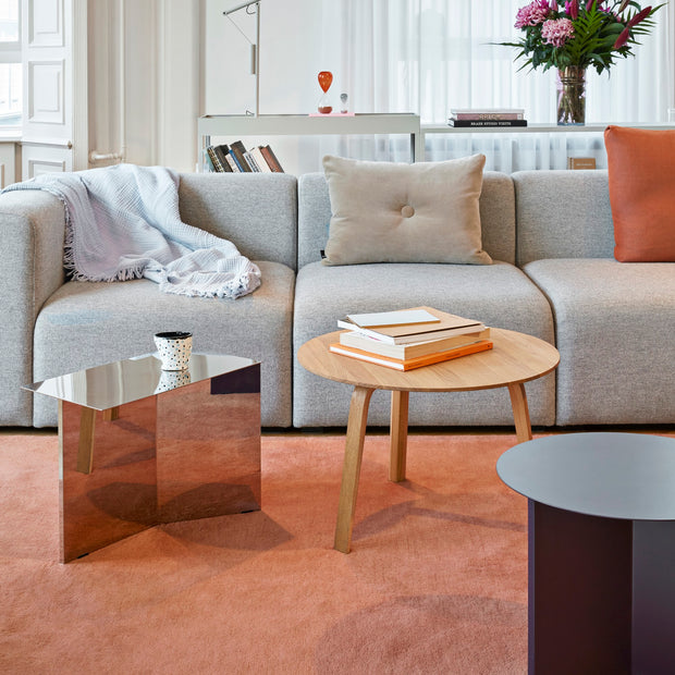 Hay Stolek Bella Ø60 High, Black Oak - DESIGNSPOT
