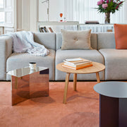 HAY Odkládací stolek Bella Ø45 High, Oiled Oak - DESIGNSPOT