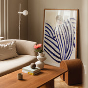 The Poster Club Plakát Blue Stripe At Concorde, Sofia Lind - DESIGNSPOT
